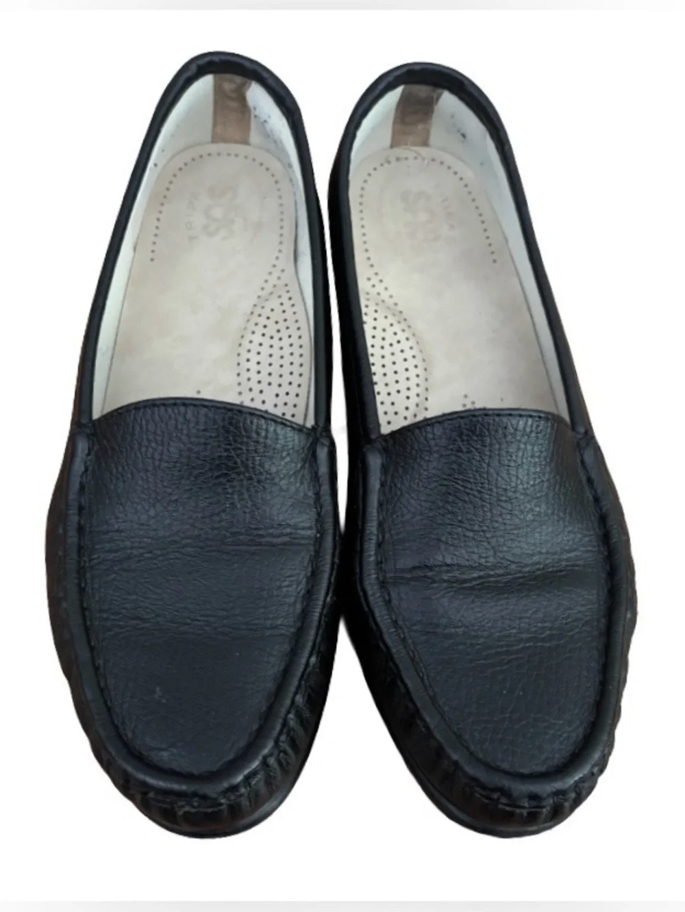 SAS Simplify blk mocc loafers WM 9 comfort traditional